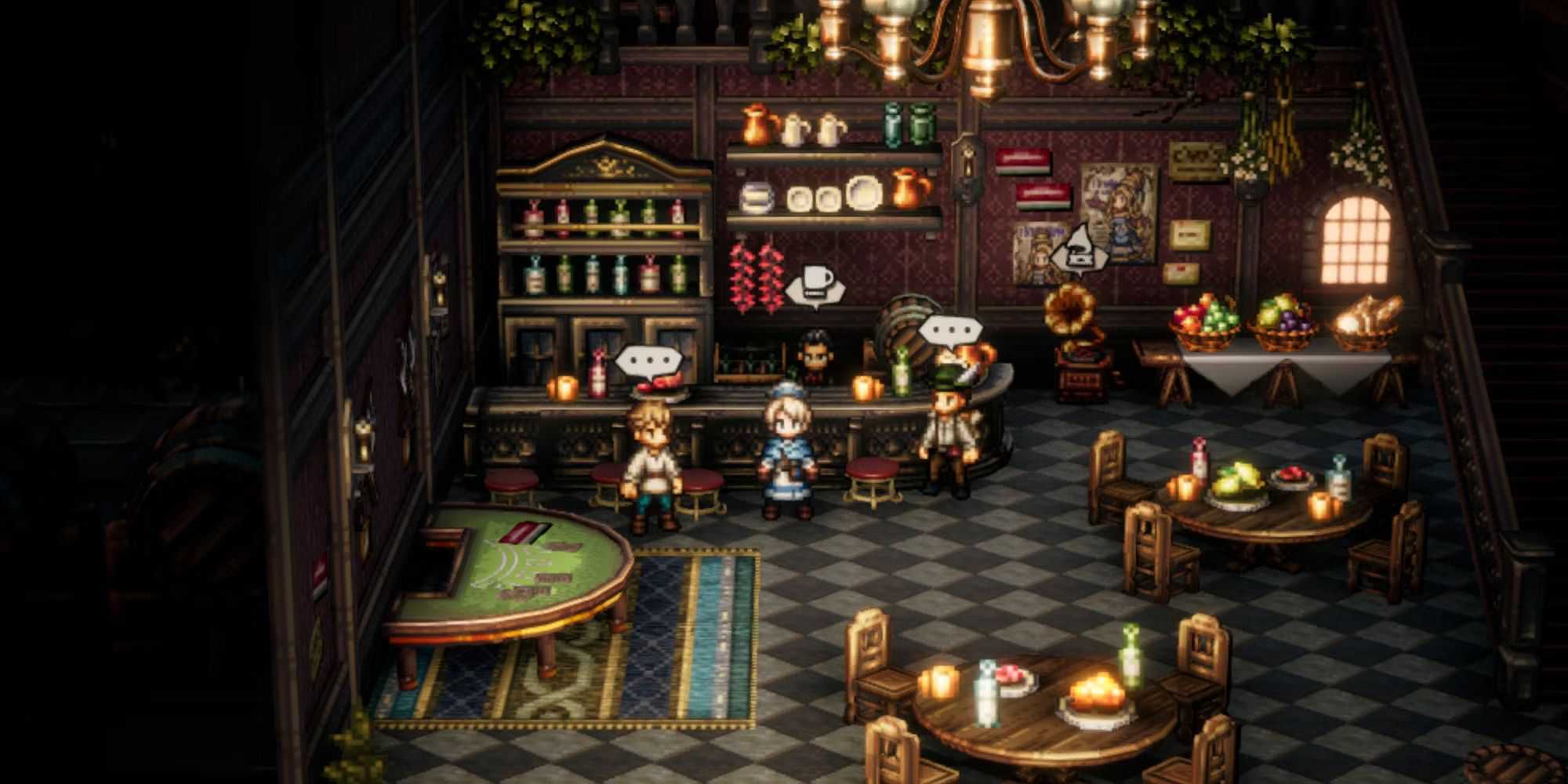 Octopath Traveller 2 - Barkeeper da Taverna