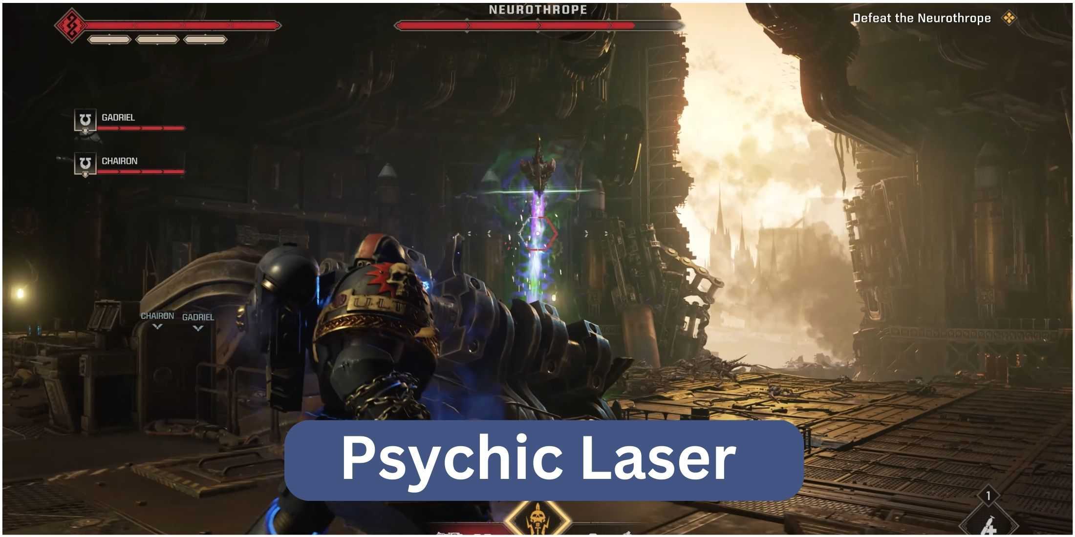 Space Marine 2 - Neurothrope - Pyschic Laser