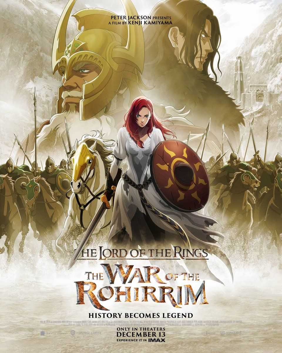 cartaz da guerra dos rohirrim