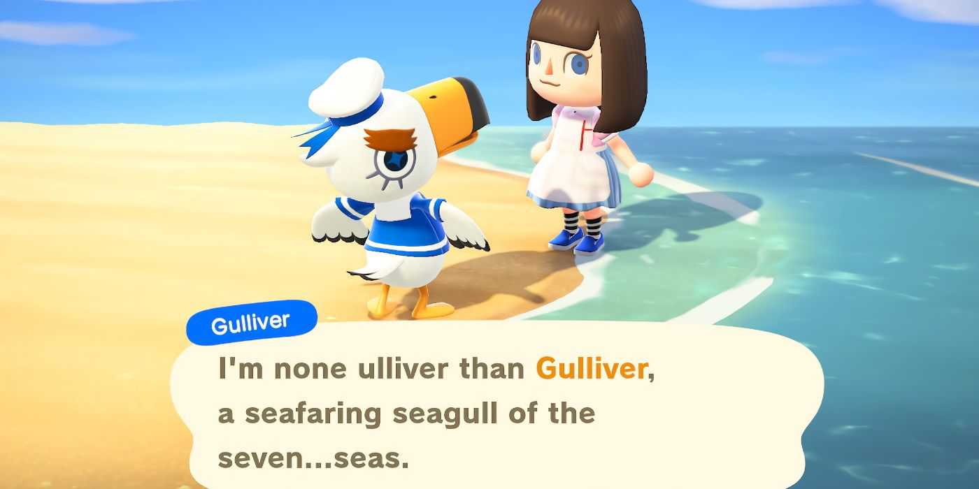 Animal Crossing New Horizons Gulliver Villager