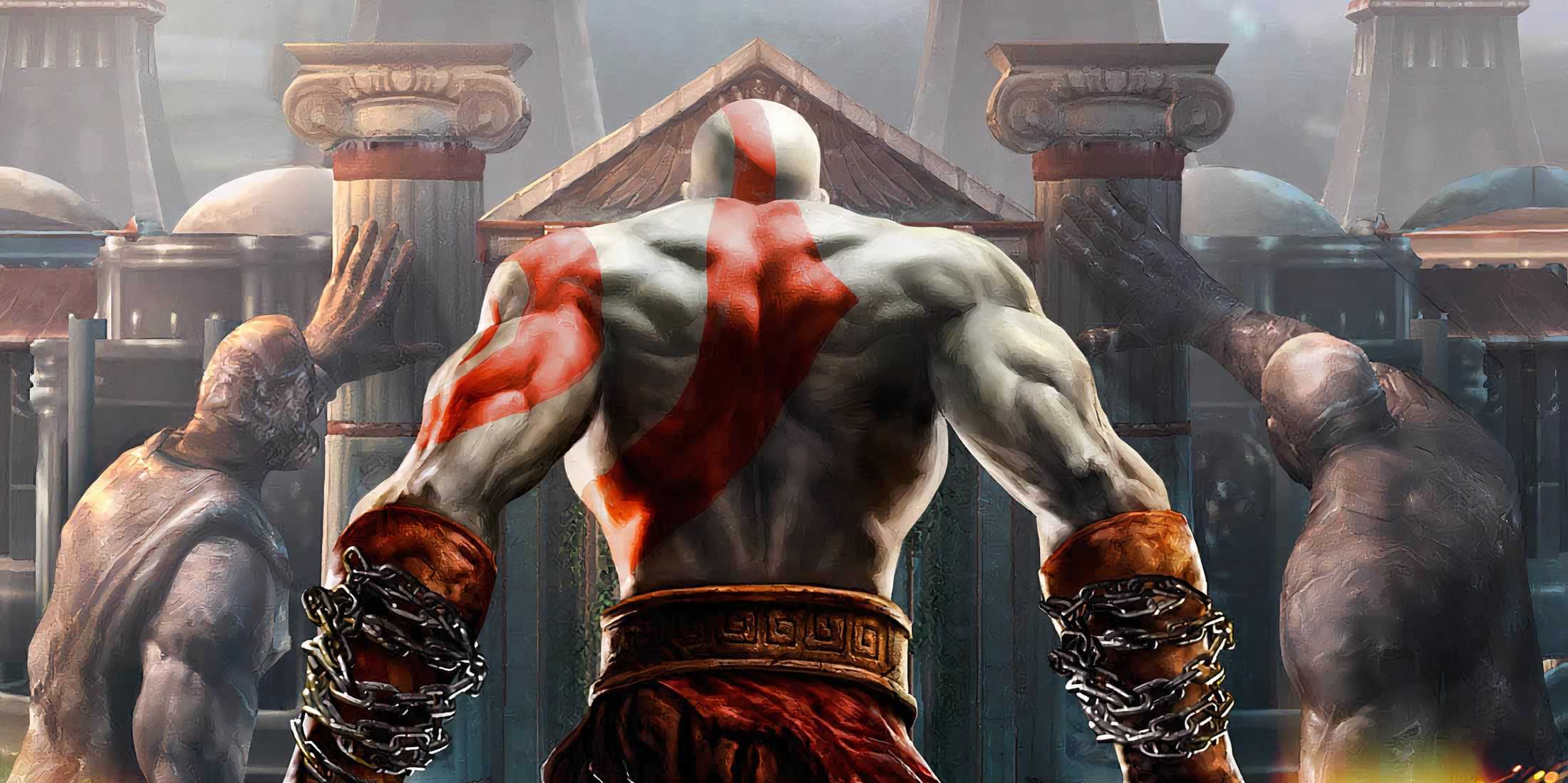 god of war 2 cover