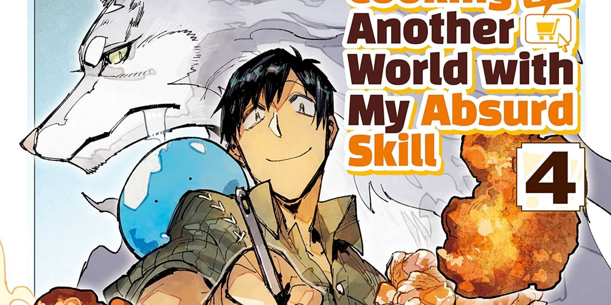 Tsuyoshi Mukouda de Campfire Cooking In Another World com minha habilidade absurda com Fenrir.l Capa do mangá