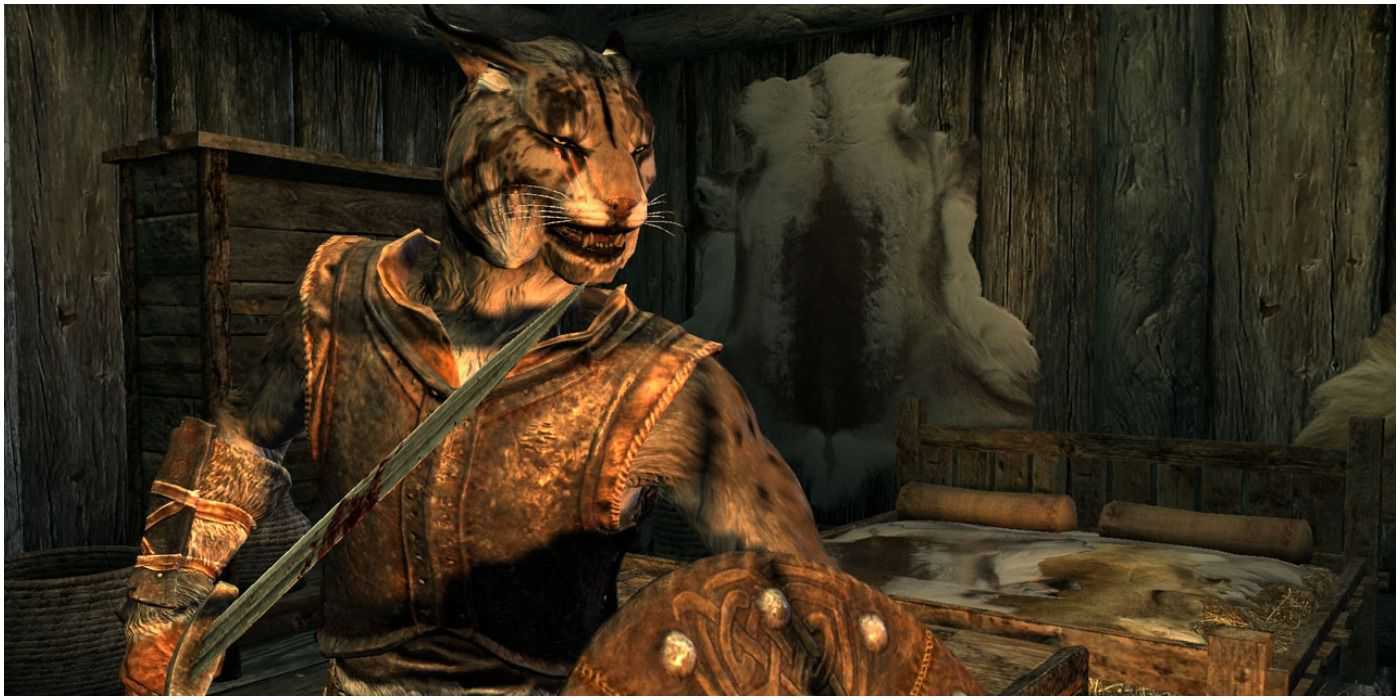 Guerreiro Skyrim Khajiit