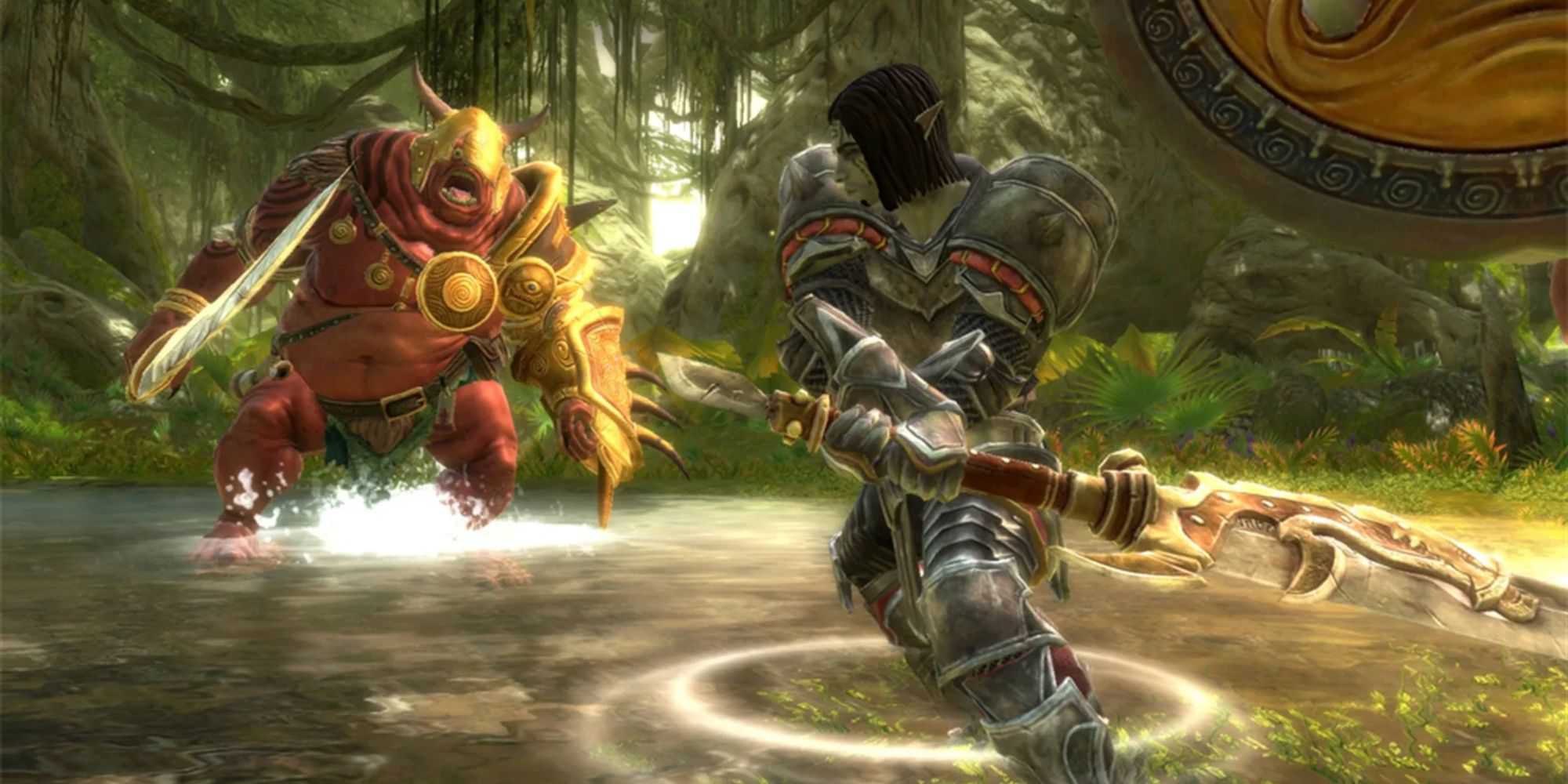 Kingdoms of Amalur features fantastic storytelling and artwork