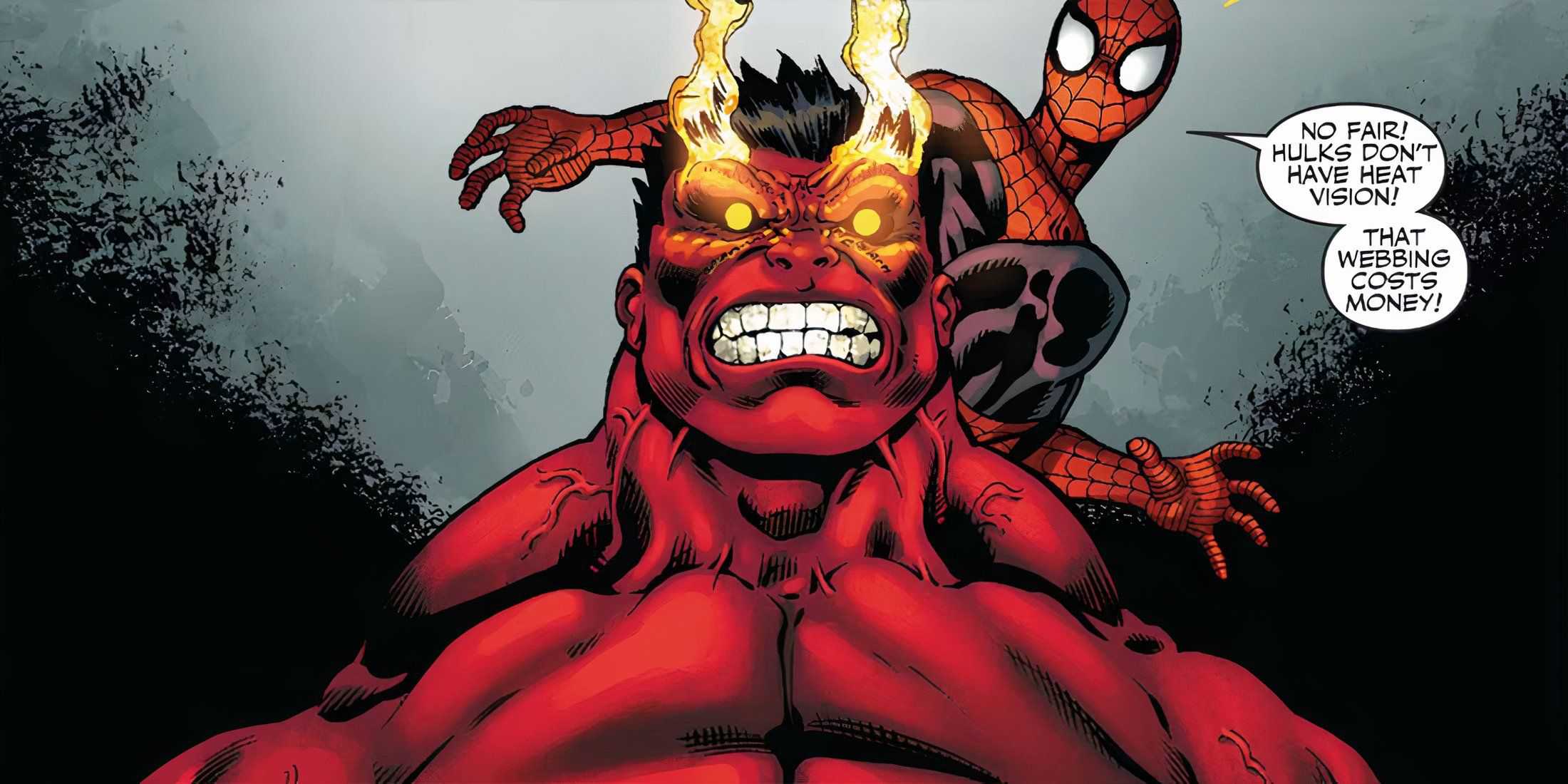 Hulk Vermelho Calor Nos Quadrinhos Da Marvel