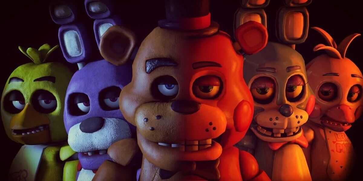 Freddie, Bonnie e Chica, bem como suas formas Toy, de FNaF