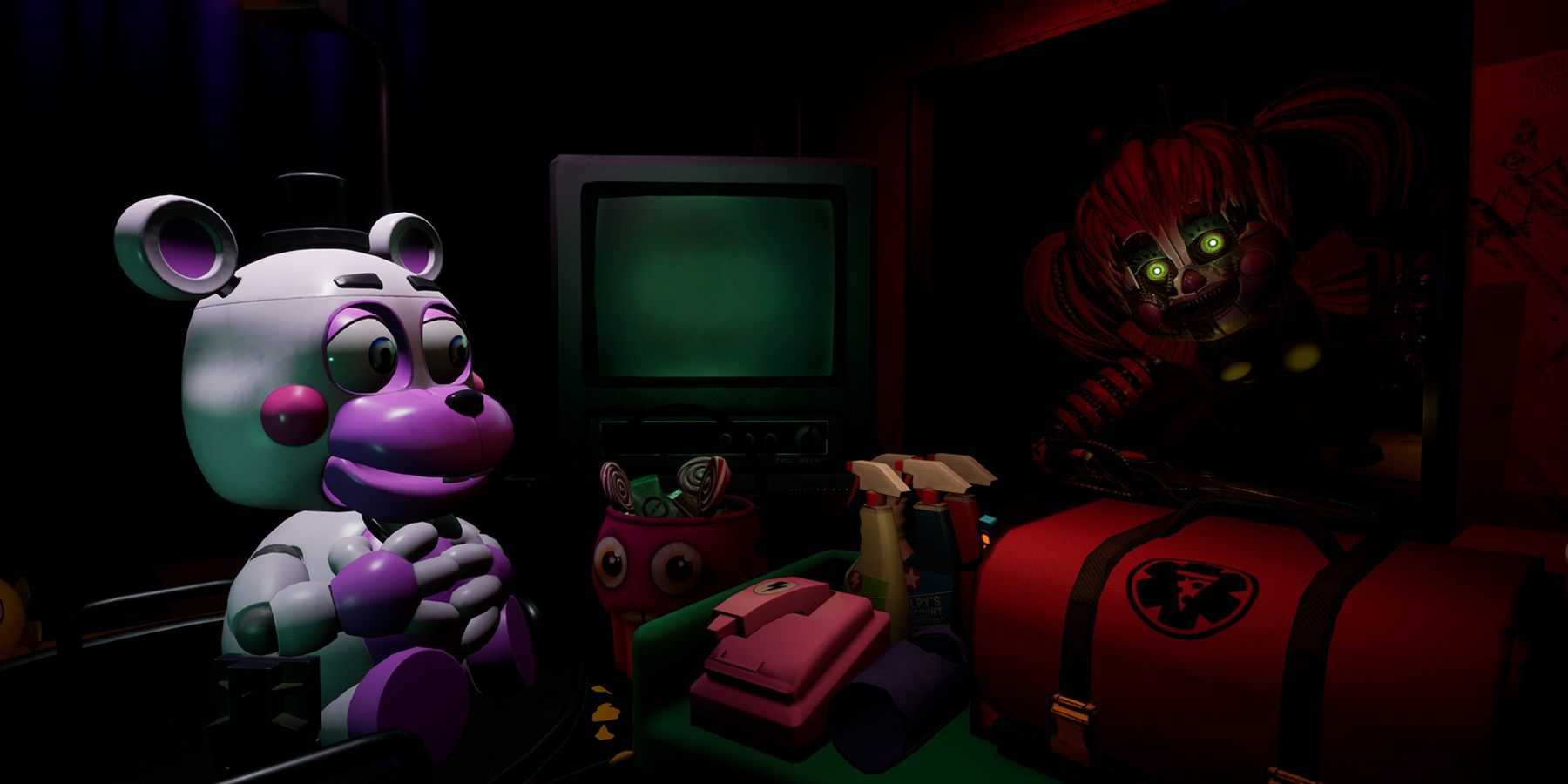 localização da irmã fnaf animatronics