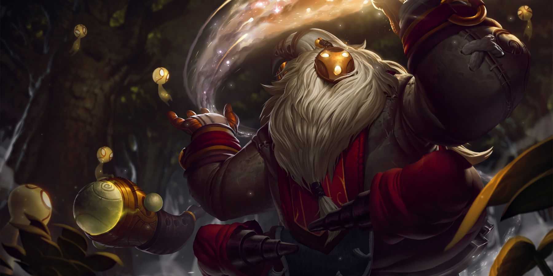 Bard Splash Art em League of Legends