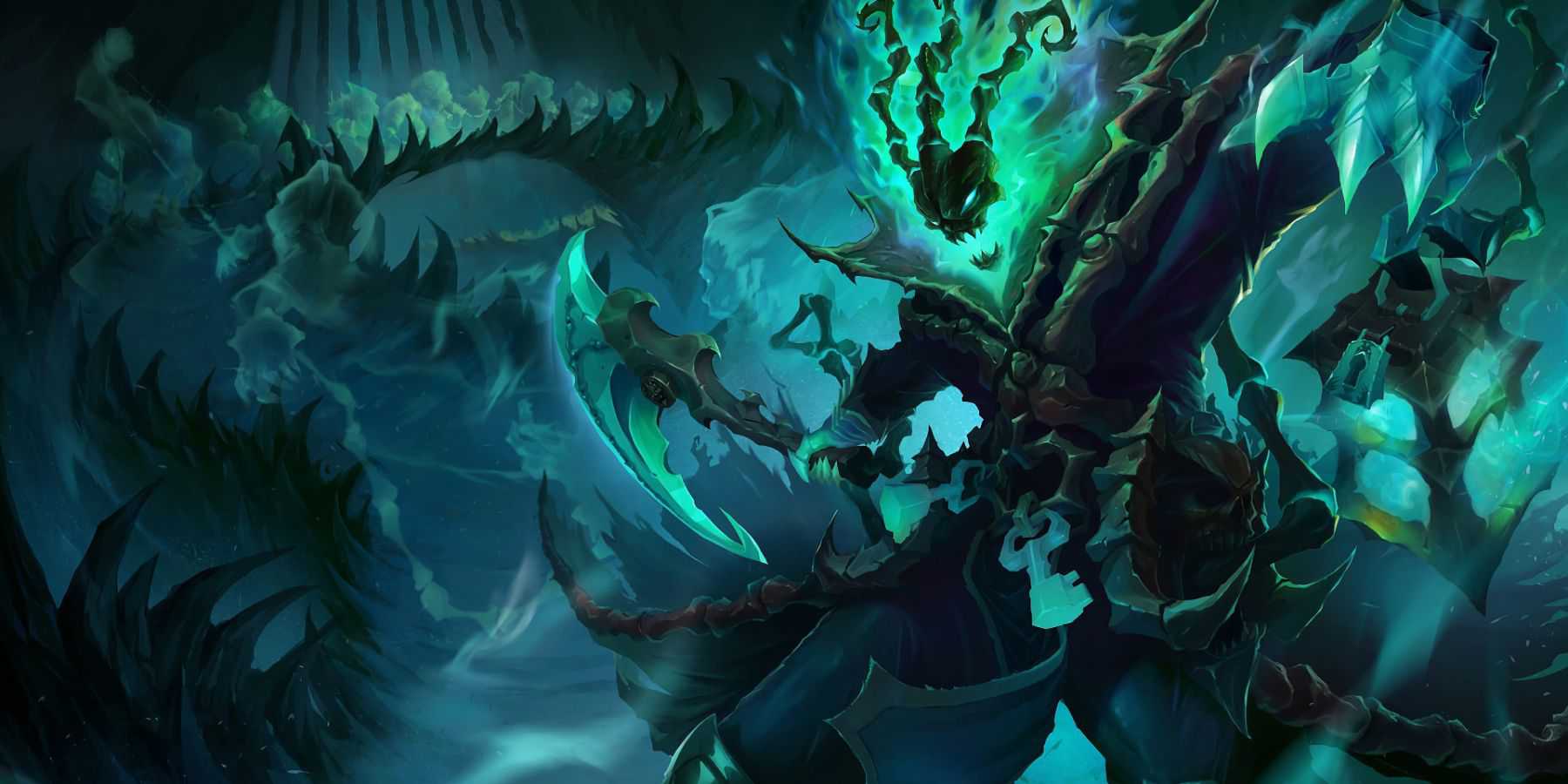 Arte de respingos de Thresh em League of Legends