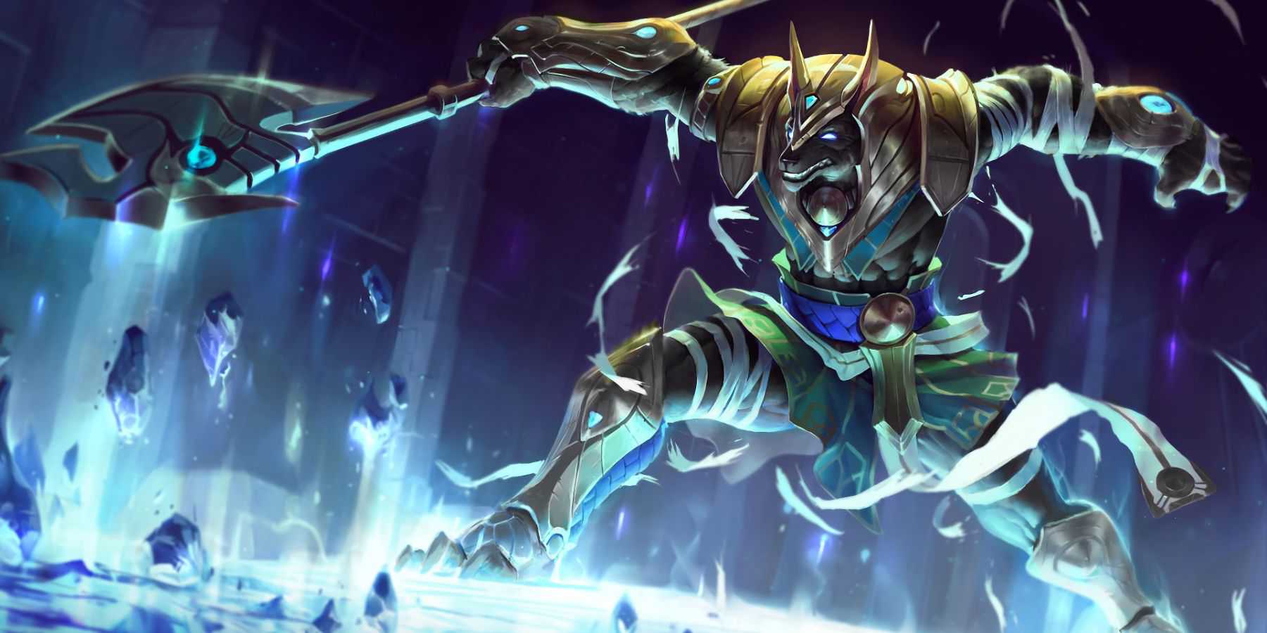 Arte Splash Nasus em League of Legends