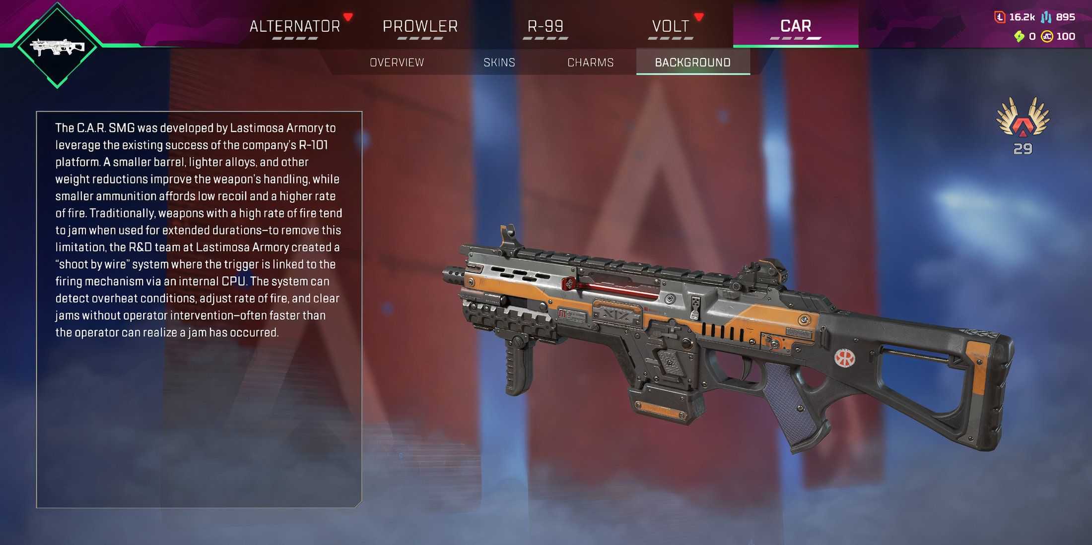 CARRO em Apex Legends