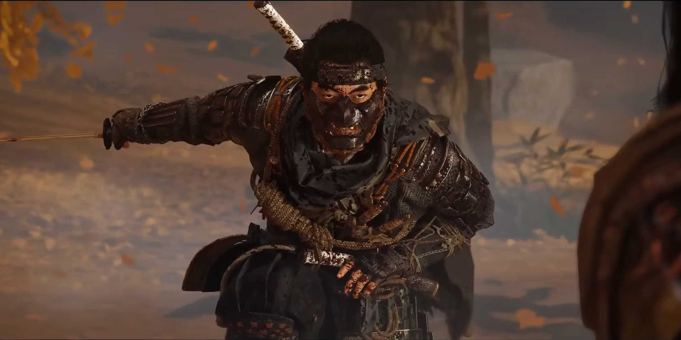 Ghosts of Tsushima's trailer shown during The Game Awards