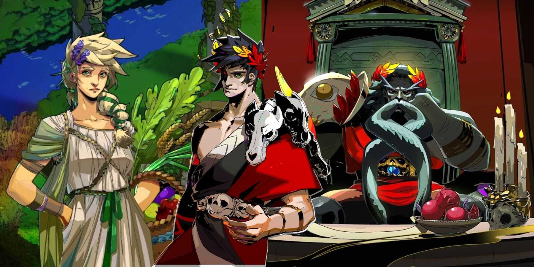 Jogo Hades Zagreus Perséfone e Hades