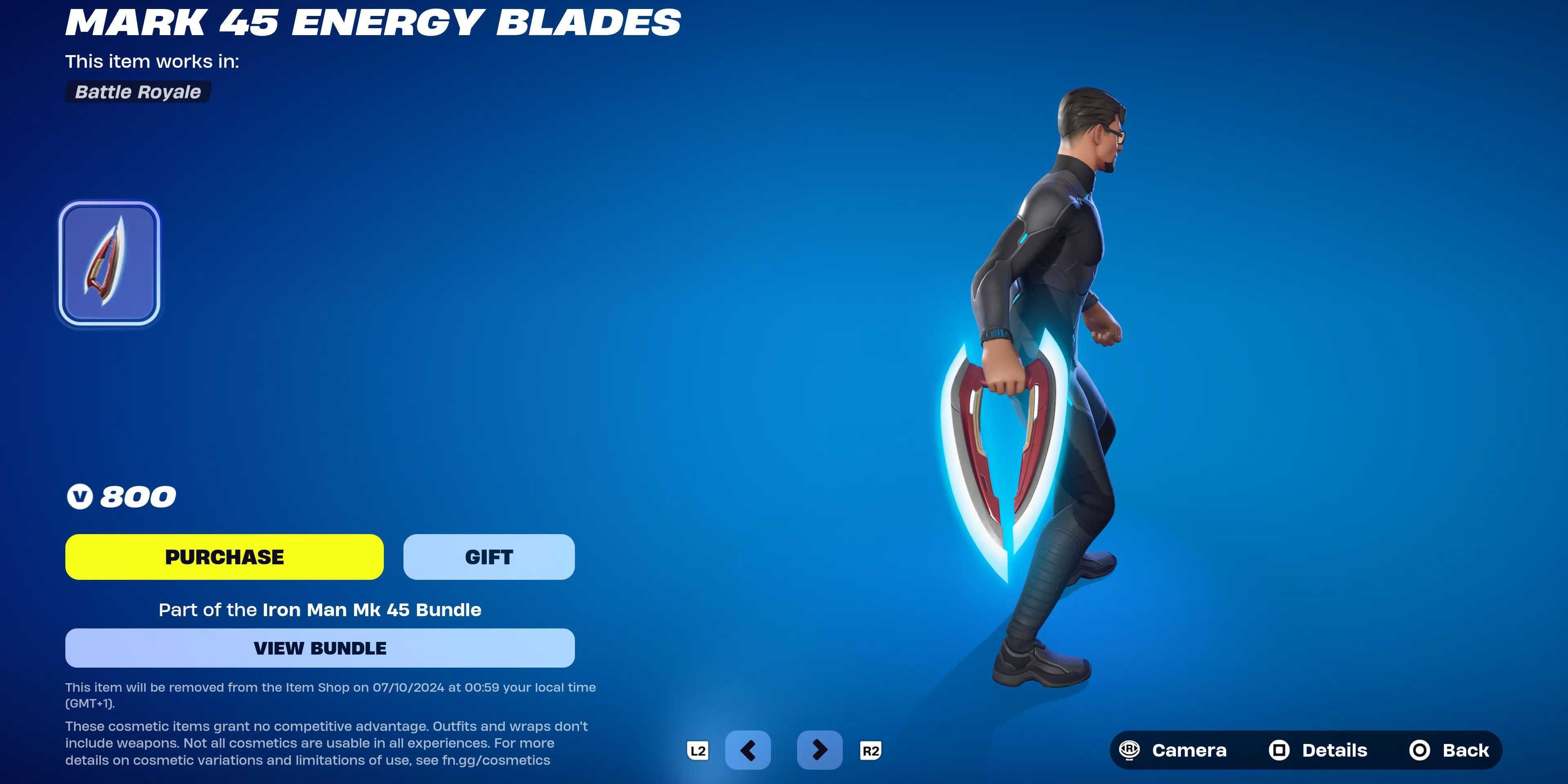 mark 45 energy blades