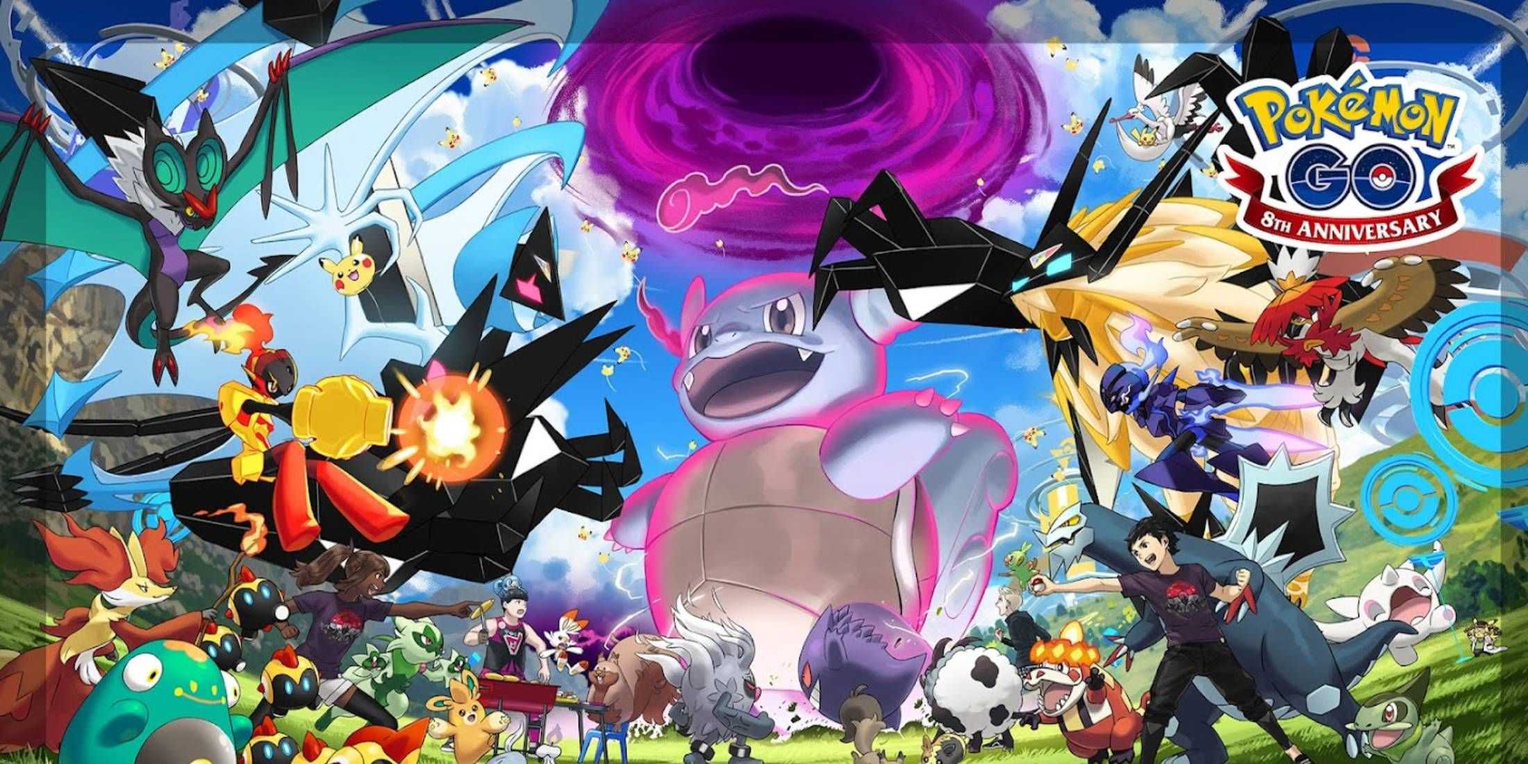 pokemon go 9th anniversary key art