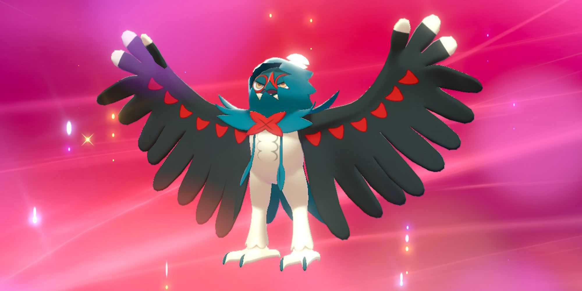 Shiny Decidueye nos jogos Pokemon