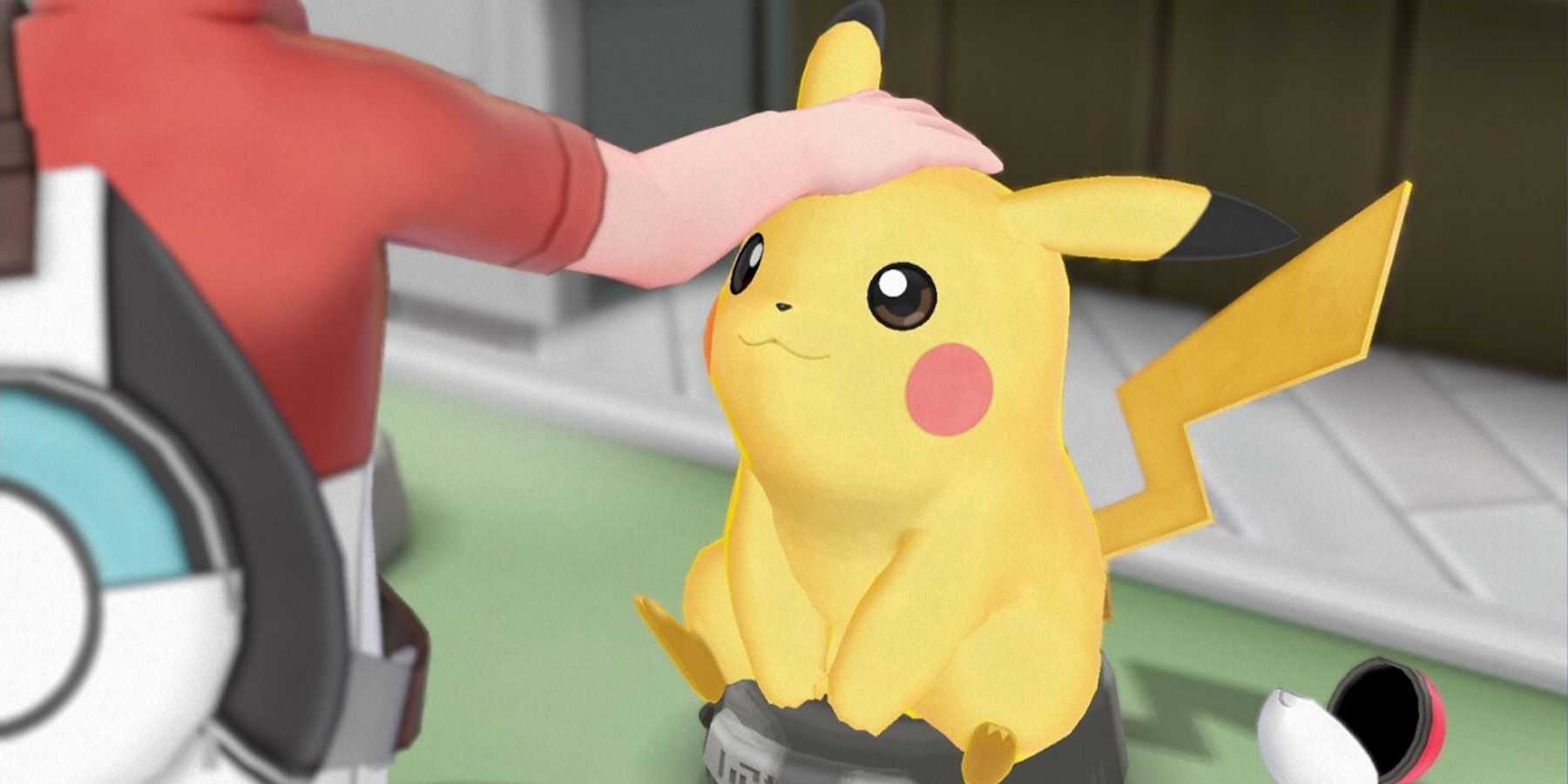 Pikachu no jogo Pokemon Let's Go Pikcahu