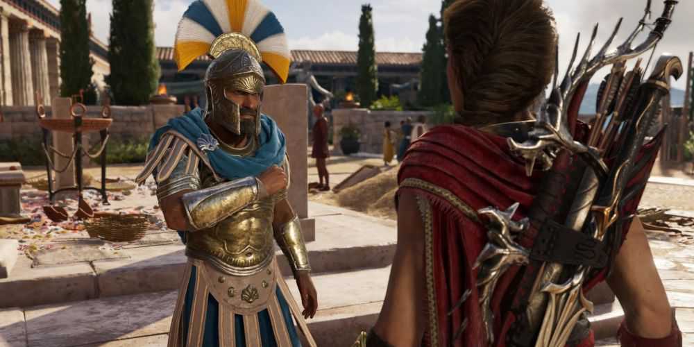 Demosthenes Will Reward The Player For Polemarch Seals In Assassin's Creed Odyssey