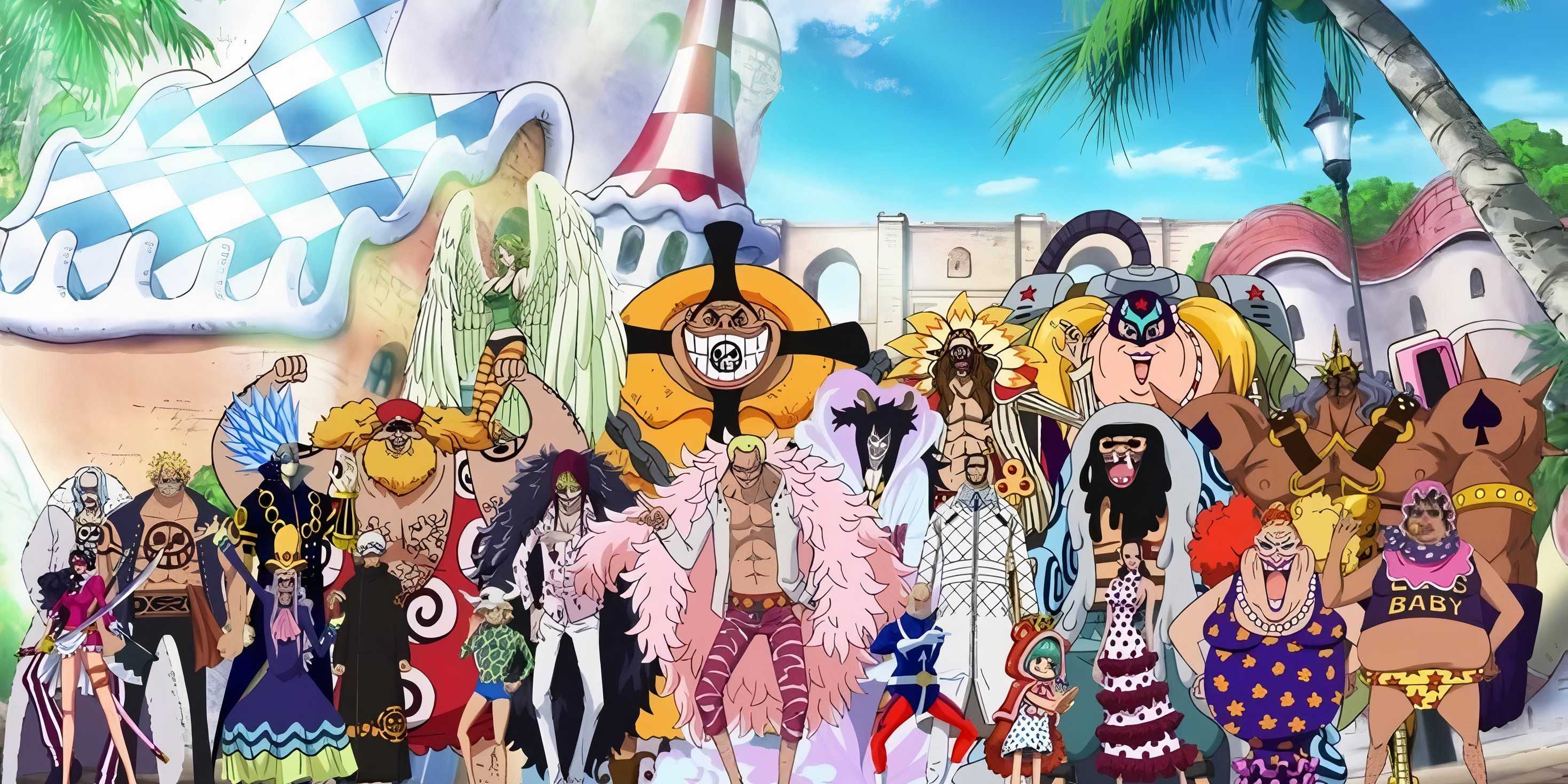 Piratas Donquixote em One Piece