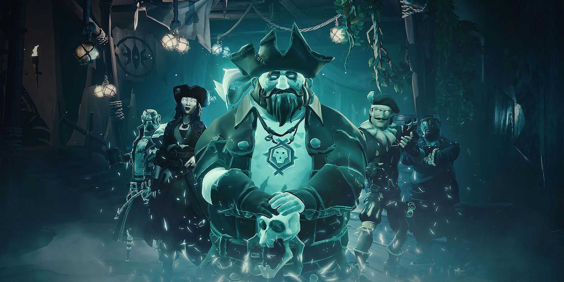 Ghost pirates in Sea of Thieves