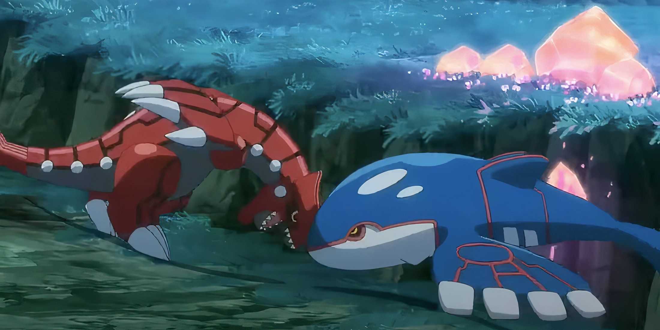 Groudon & Kyogre In The Pokemon Anime