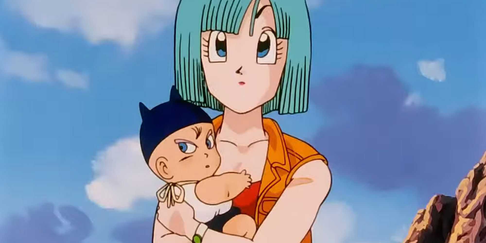 Dragon Ball - Bulma segurando calção infantil