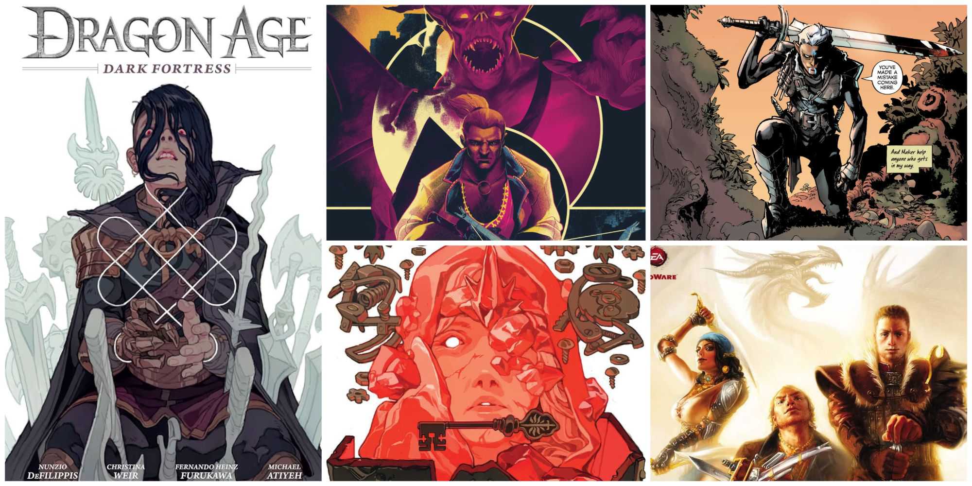 imagens de Dragon Age Darkhorse Comics & Graphic Novels