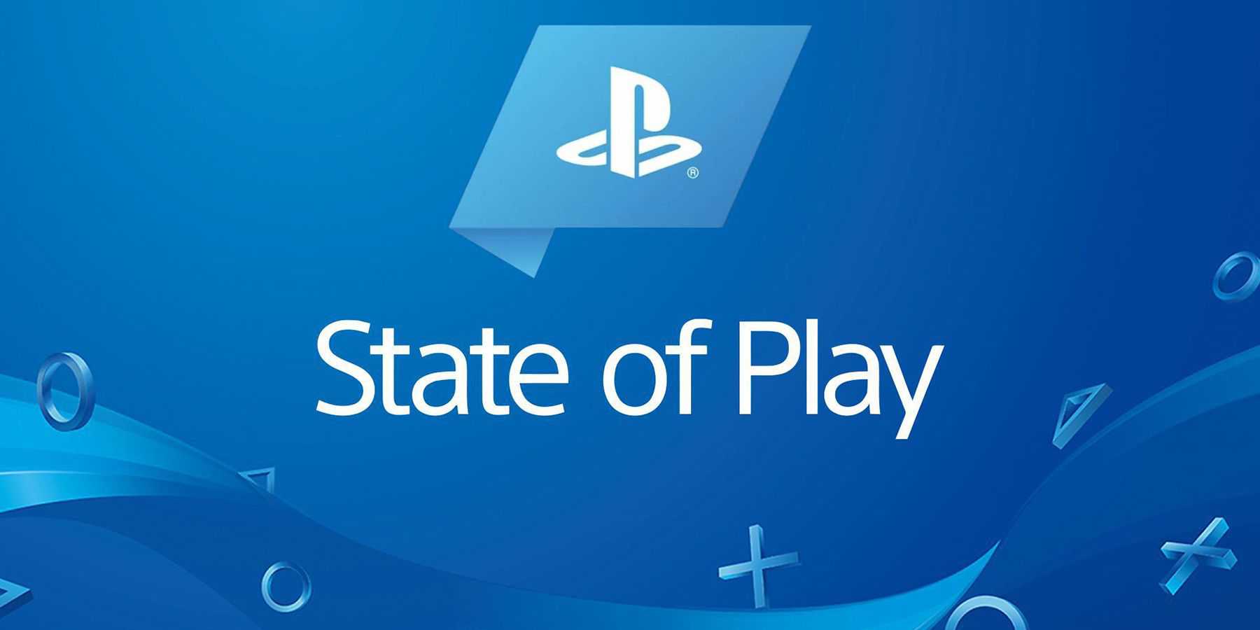 sony playstation state of play with symbols