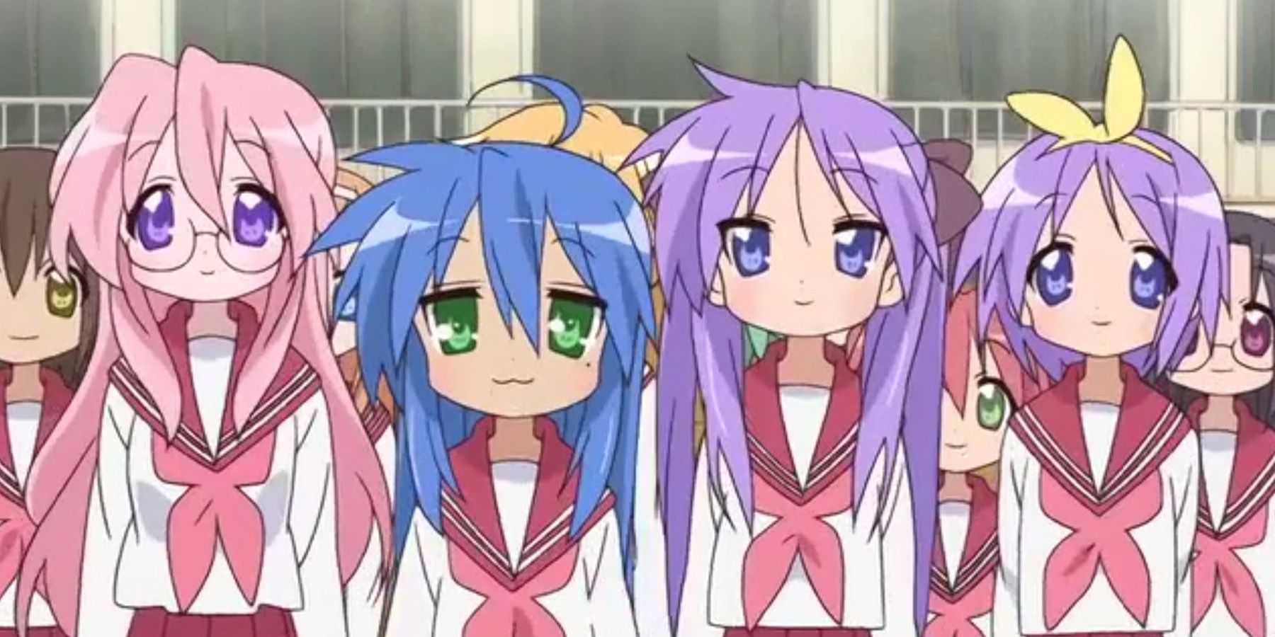 lucky star anime girls