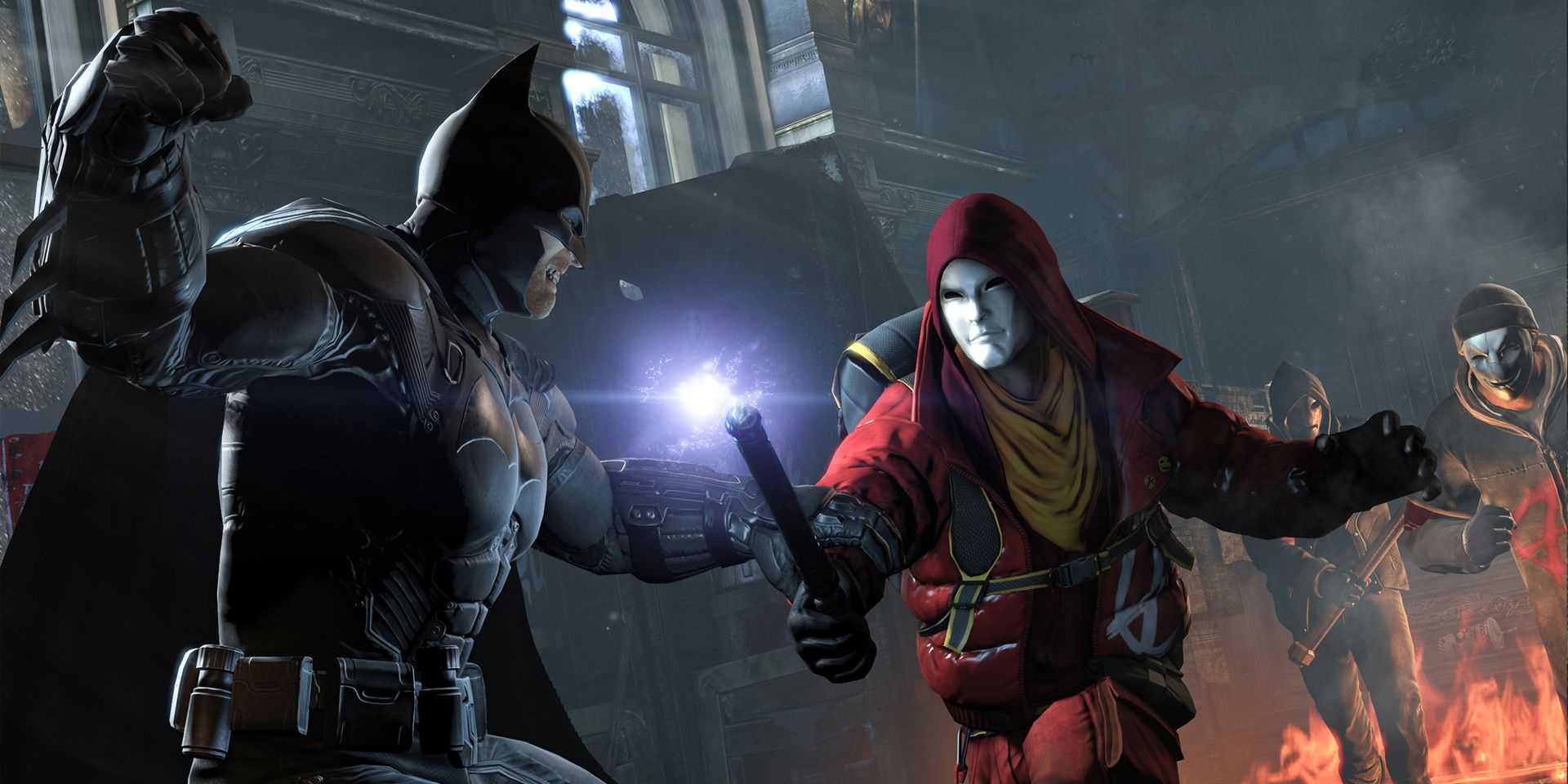 Batman and Anarchy in Batman Arkham Origins