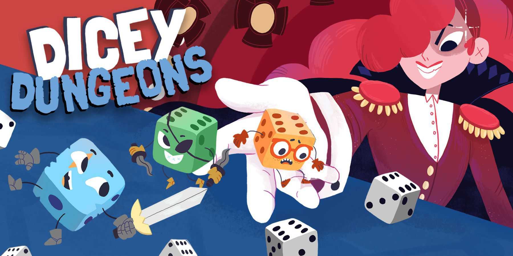 arte da capa de Dicey Dungeons.