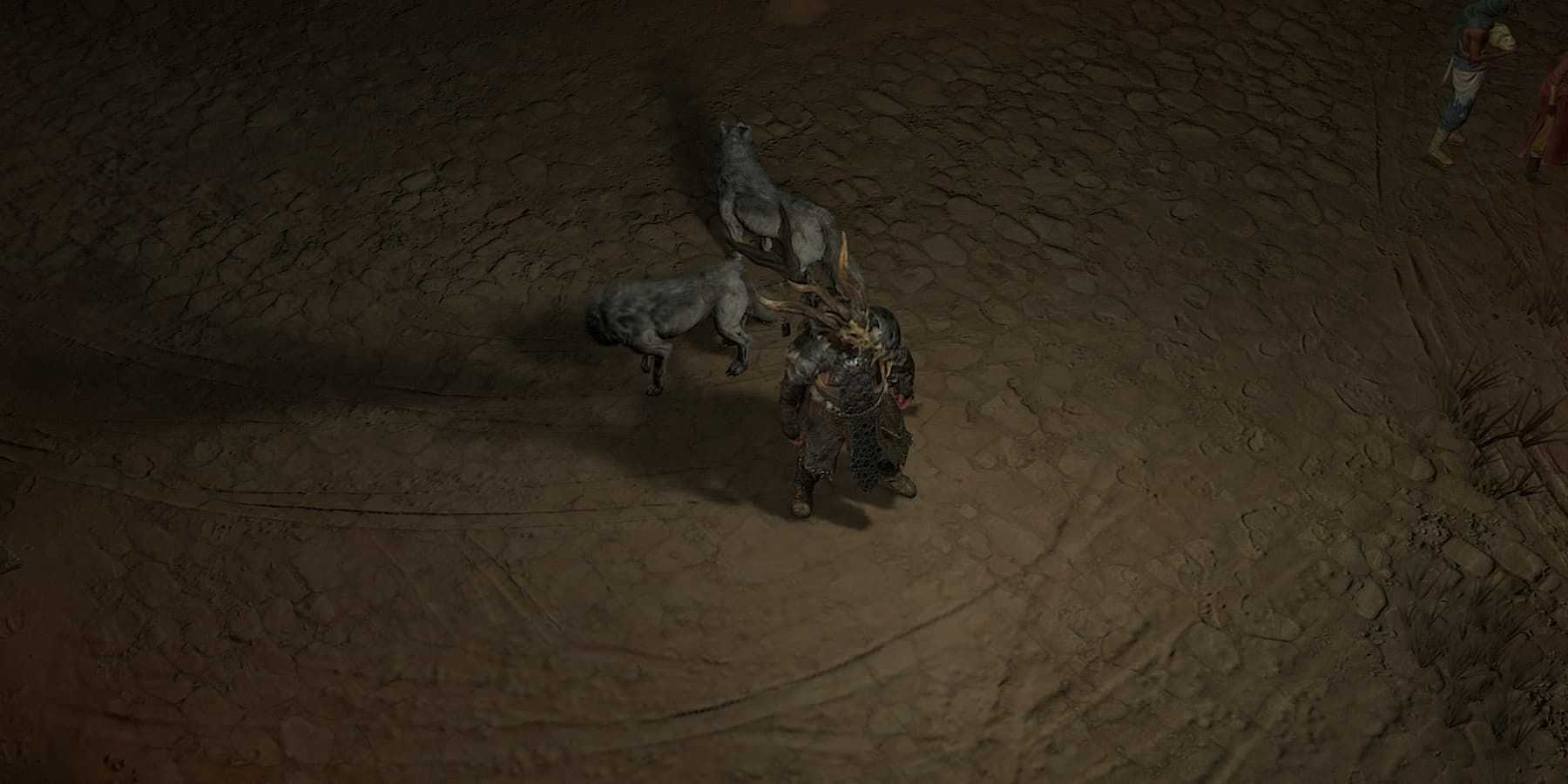 Druid Wolf Companions in Diablo 4