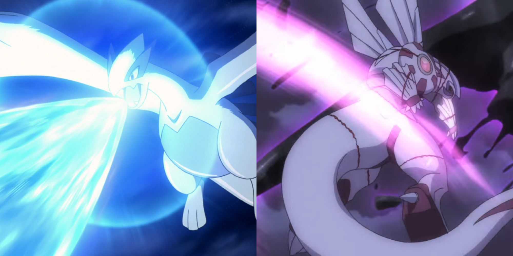 Lugia usa Spacial Rend no anime e Palkia usa Spacial Rend em Pokemon Generations.