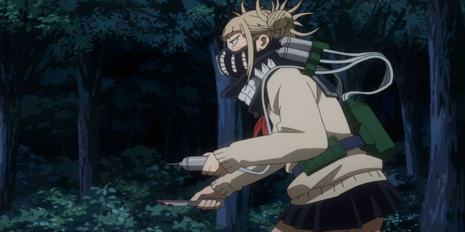 Himiko Toga em busca de sangue