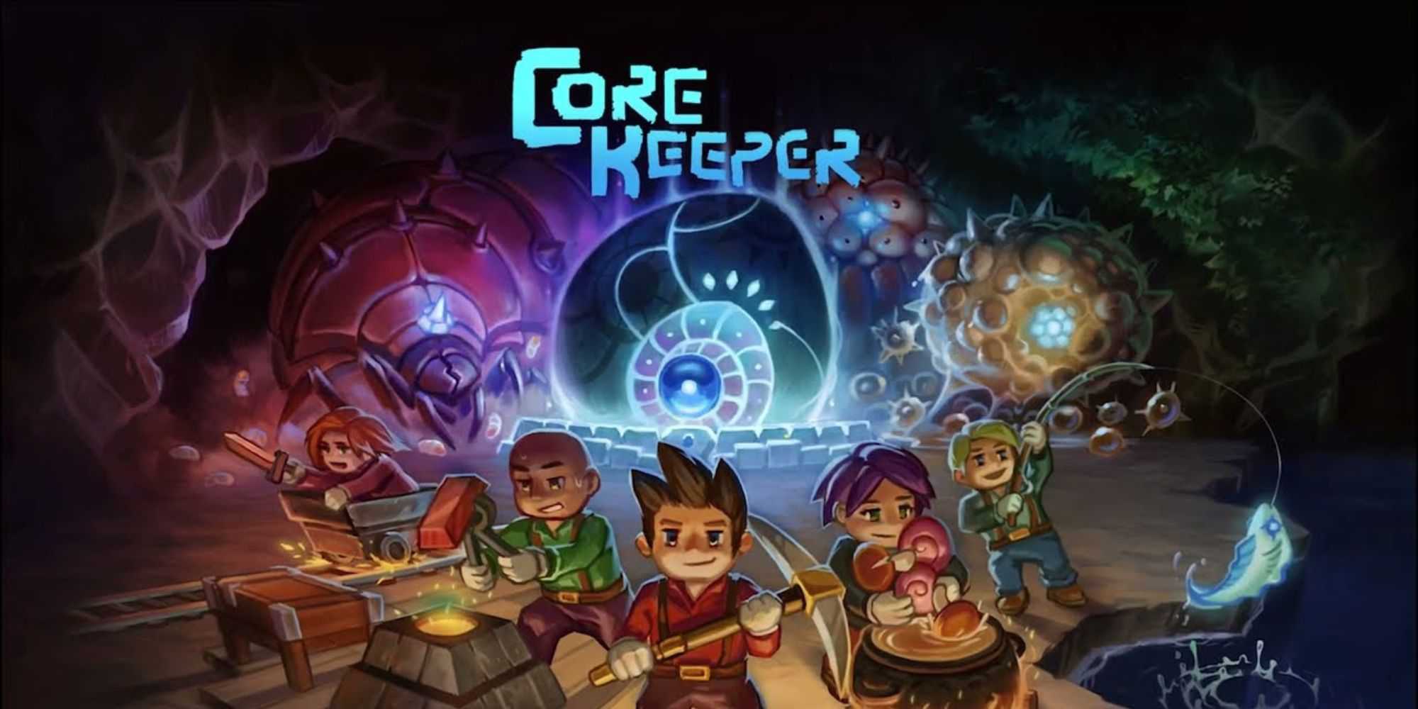 An official image of the Core Keeper game