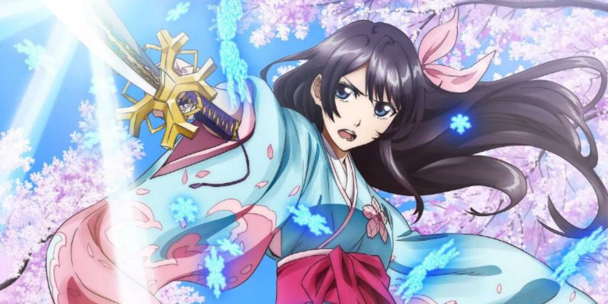 Shinguji Sakura in Sakura Wars