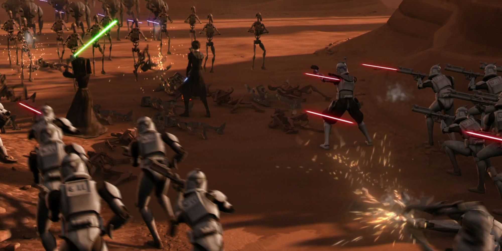 The Second Battle Of Geonosis In Star Wars: The Clone Wars