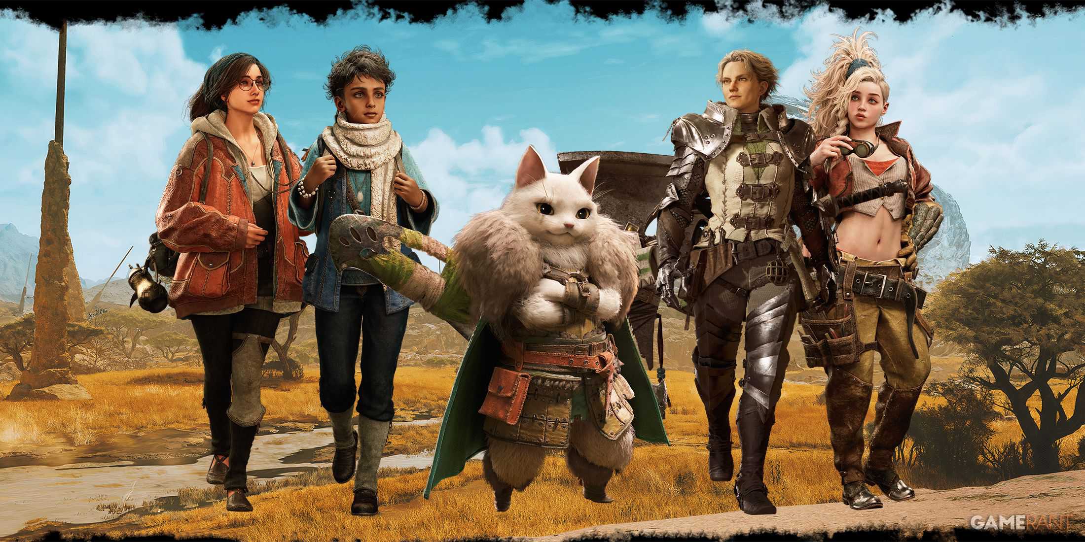 Monster Hunter Wilds hunt party members