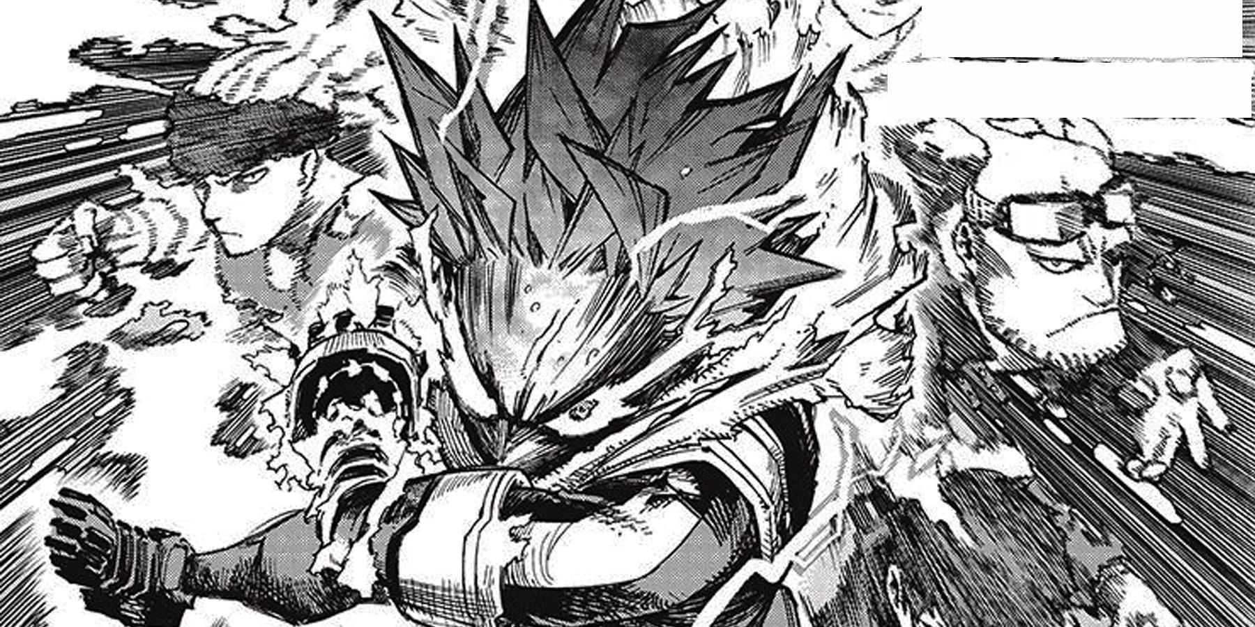 deku vs shigaraki meu herói academia mha 421