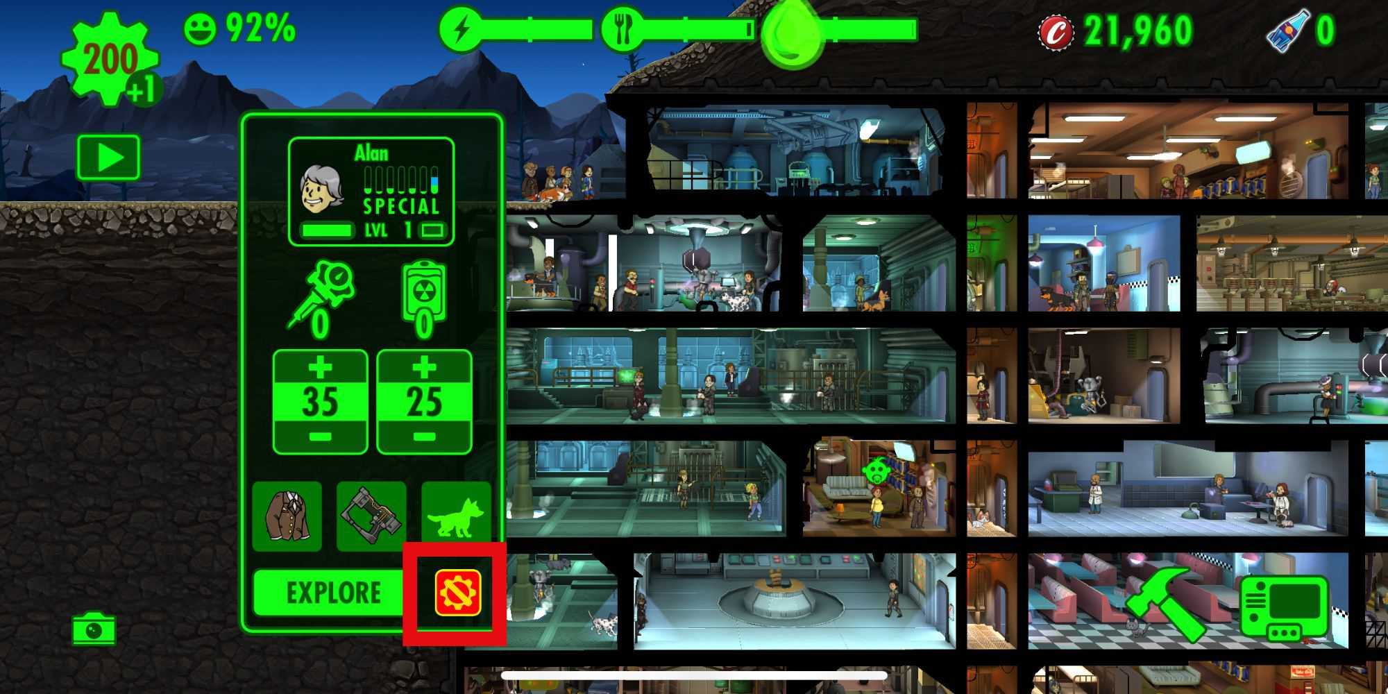 Fallout Shelter - How To Evict Dwellers