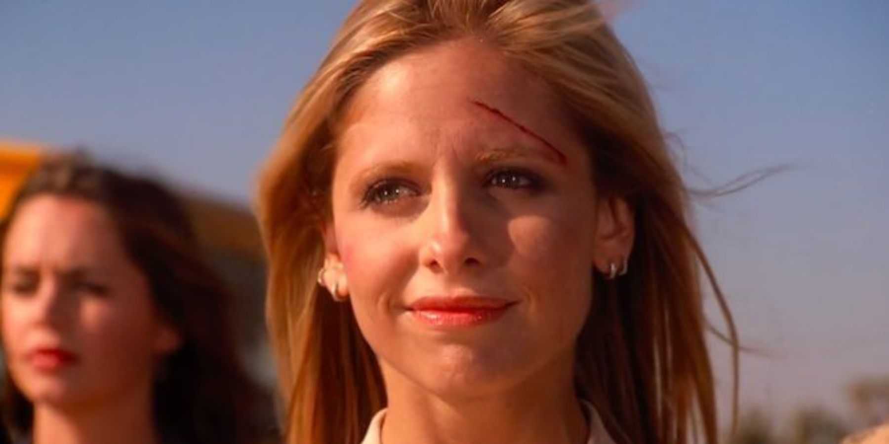 Buffy Summers (Sarah Michelle Gellar) em Buffy, a Caça-Vampiros