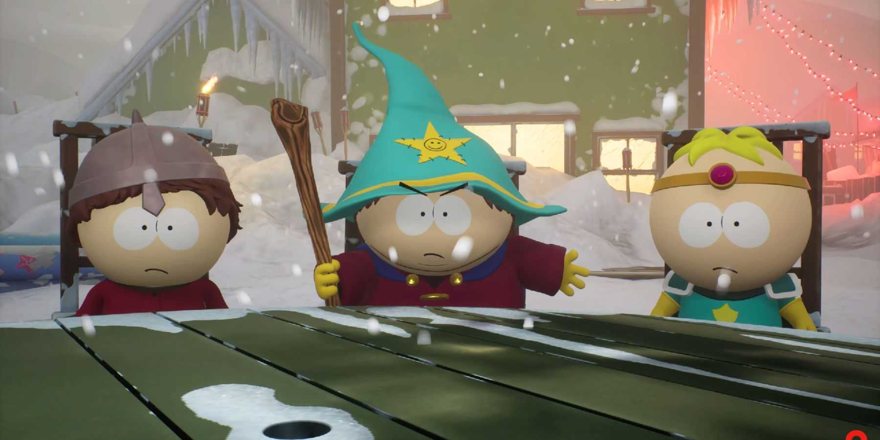 Personagens do dia de neve de South Park