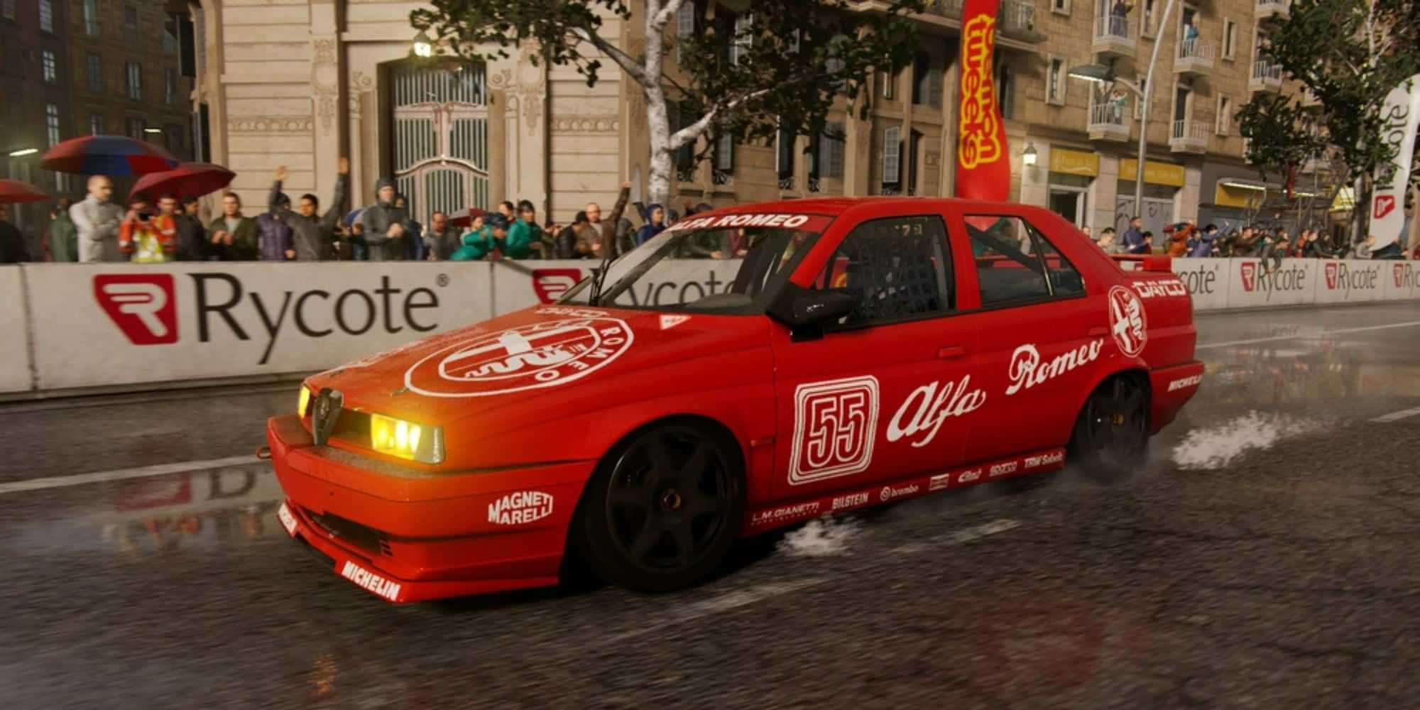 The Alfa Romeo 155 TS car from GRID Legends