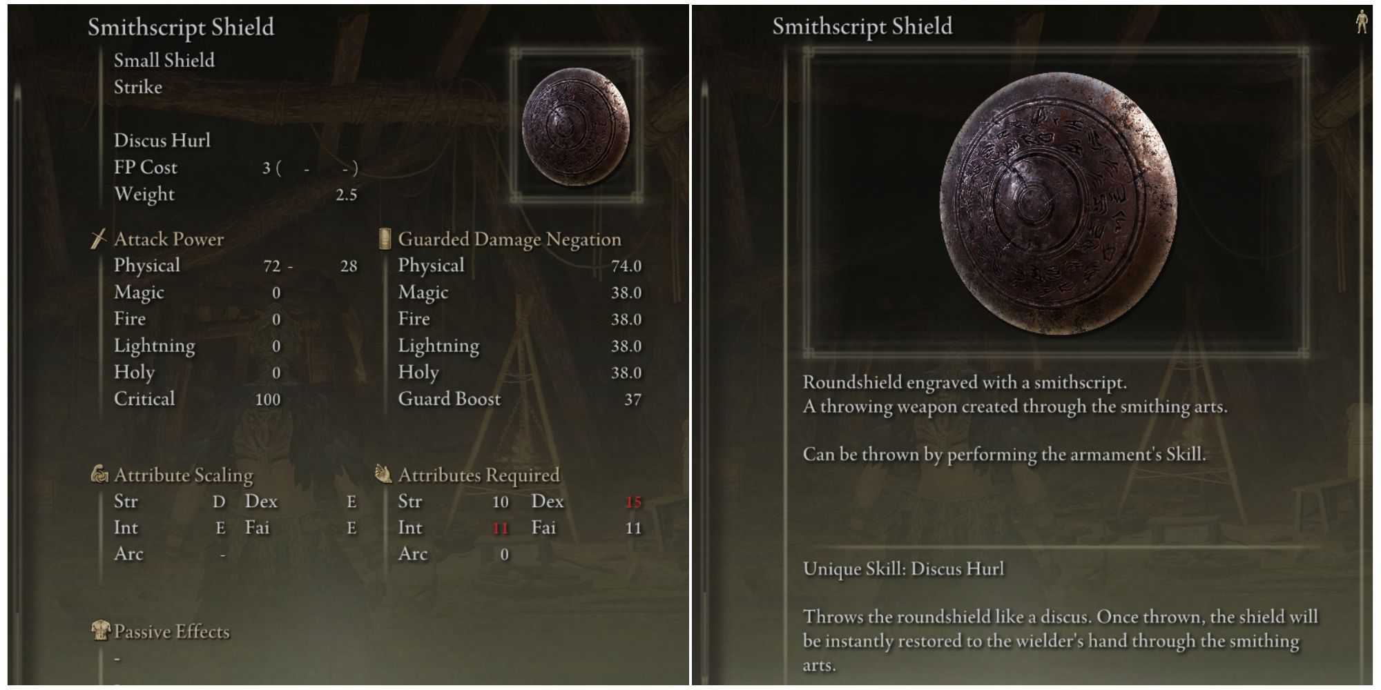 elden ring smithscript shield stats