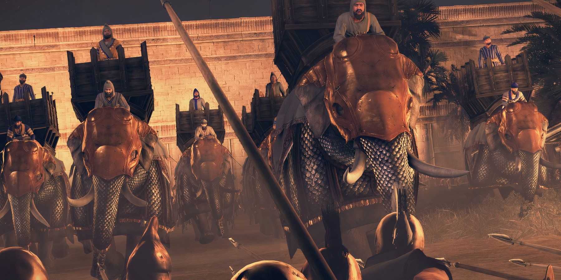 Total War Rome II Armored Elephants