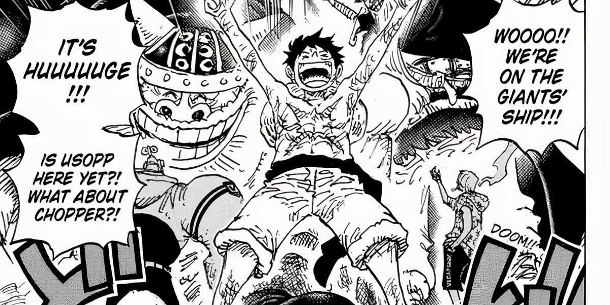 One Piece 1118 Luffy e Elbaf Gigantes