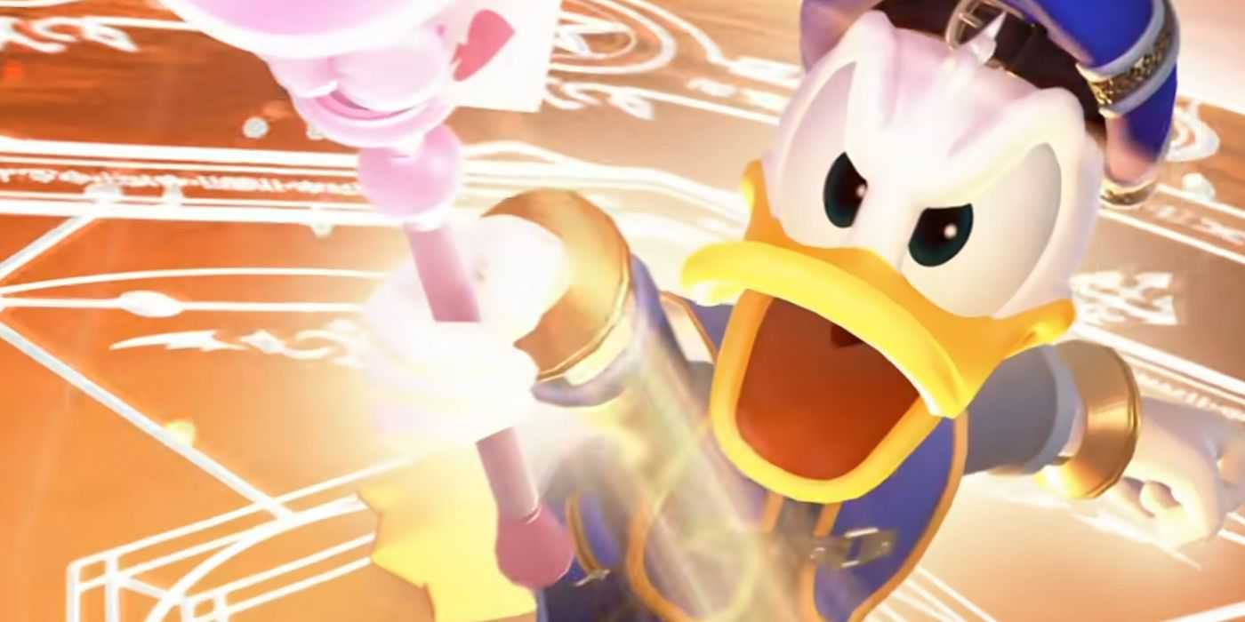 Donald Duck Casting Zettaflare Kingdom Hearts 3