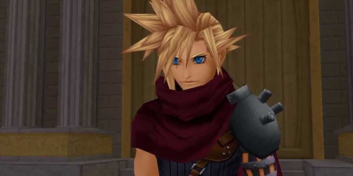 Cloud in Kingdom Hearts