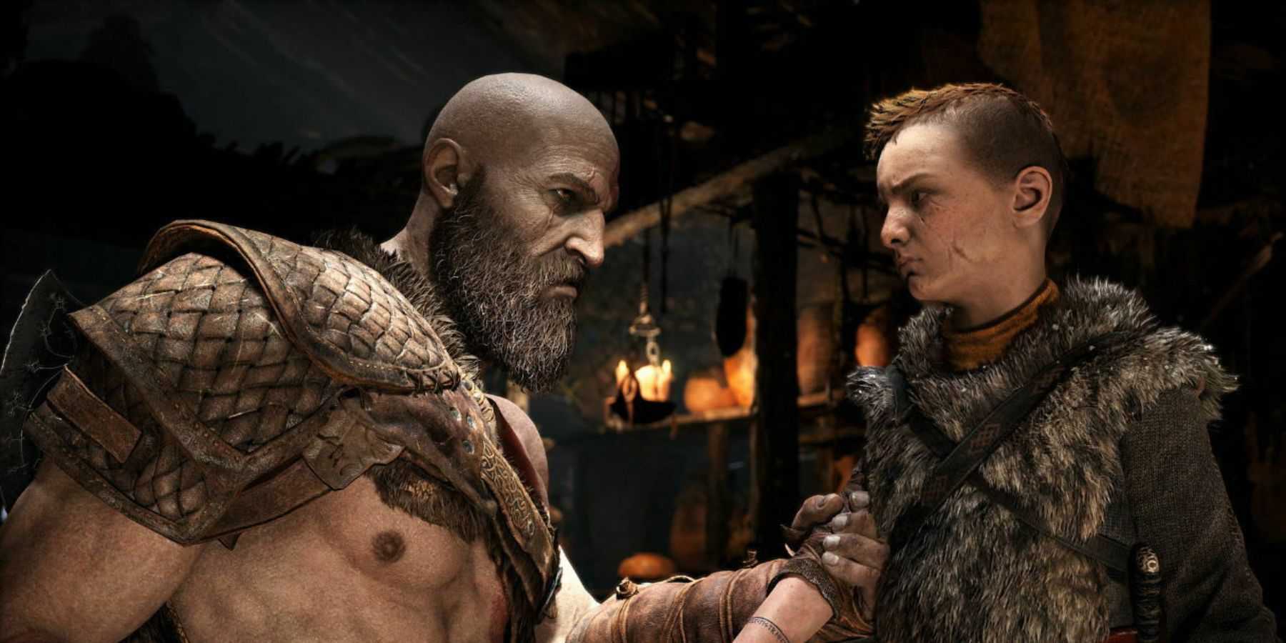 God of War Kratos and Atreus