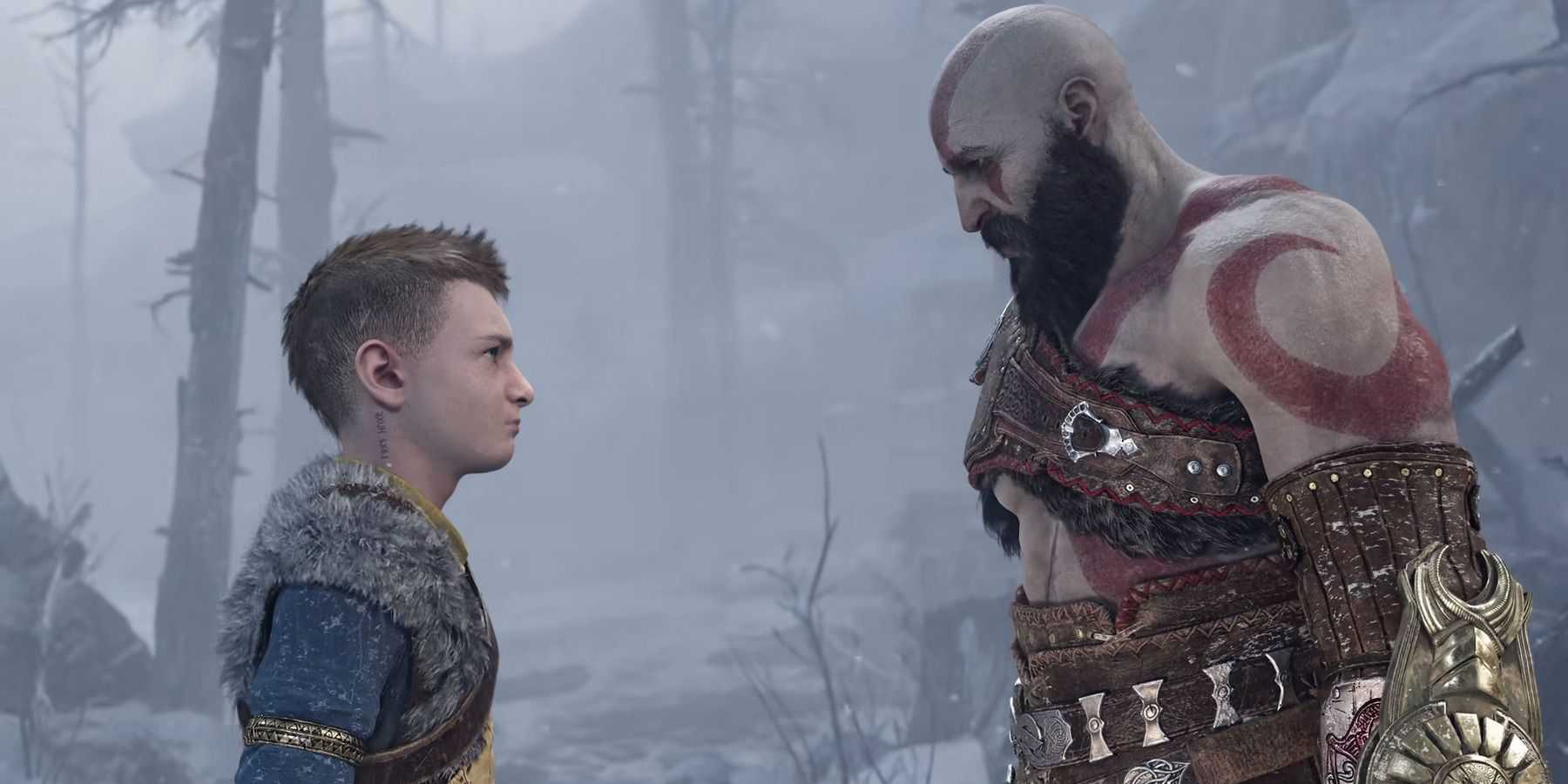 God of War Kratos Atreus